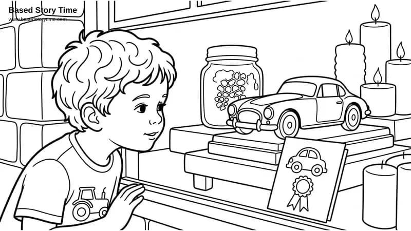 Coloring page from Jaxon Learns To Draw